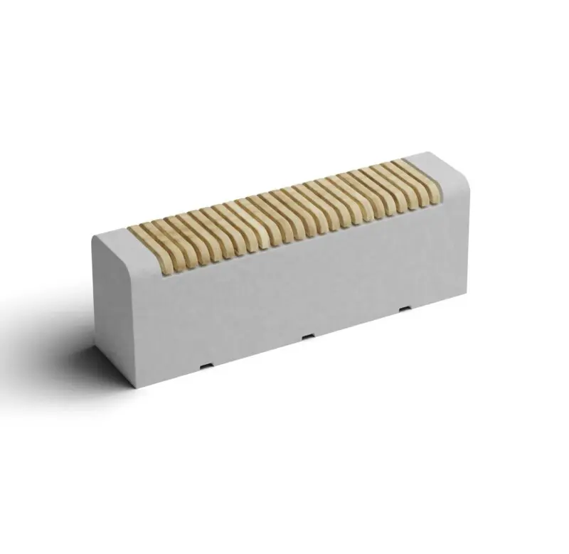 Concrete Bench - Outline