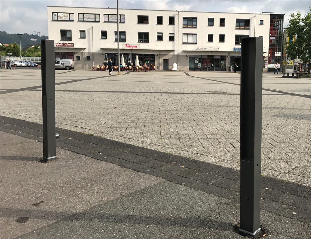 Alternative view of Dekorativ pullert 70 x 70 mm - Nedst&oslash;bt