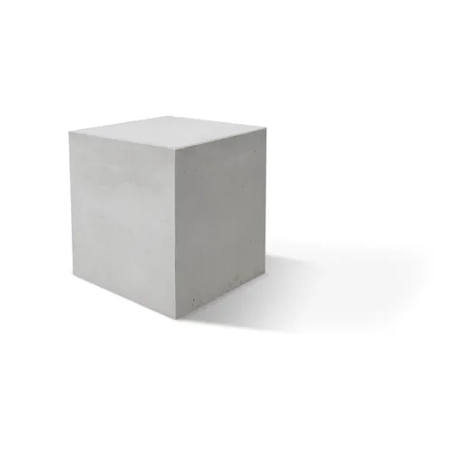 Betoninen istuinpollari - Kuben
