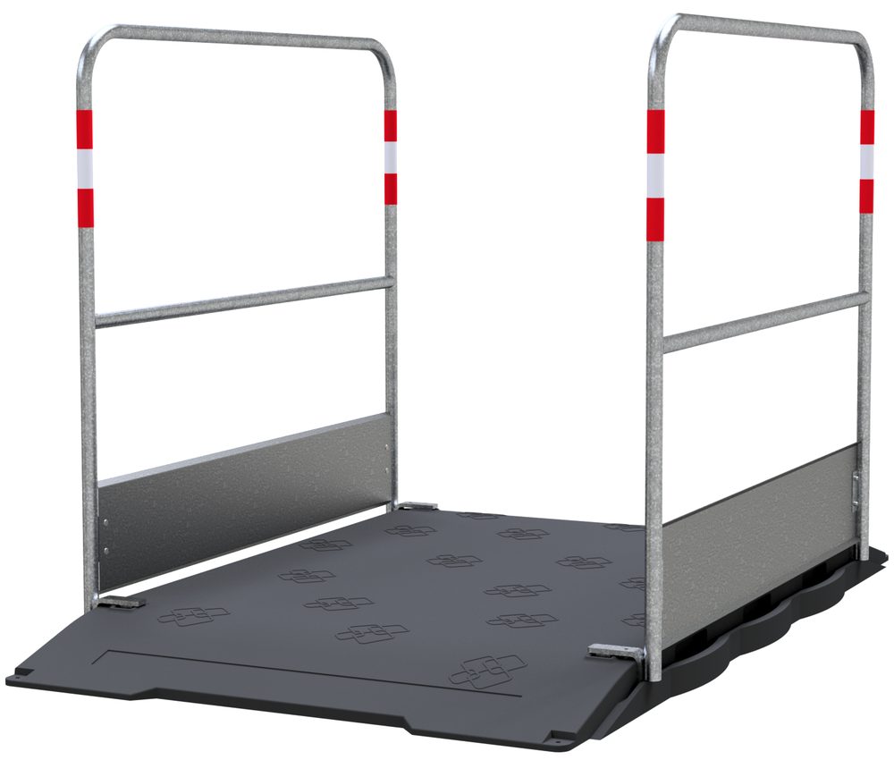 Footbridge / Trench Bridge - Non-Slip Plastic Walking Surface
