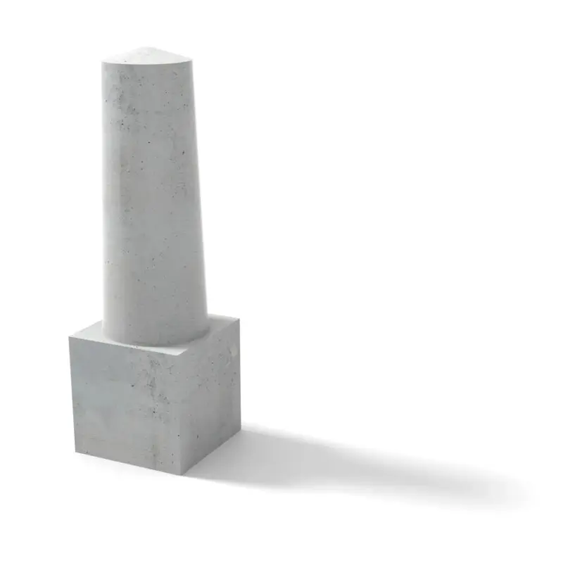 Concrete Bollard - Ø260x750mm - Balder