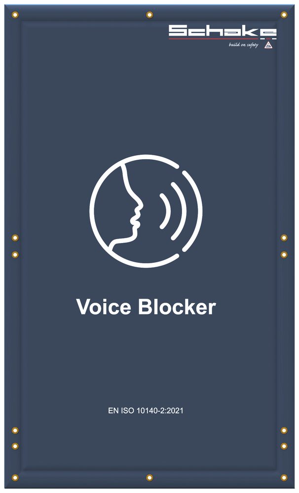 Voice blocker - För montering på byggstängsel