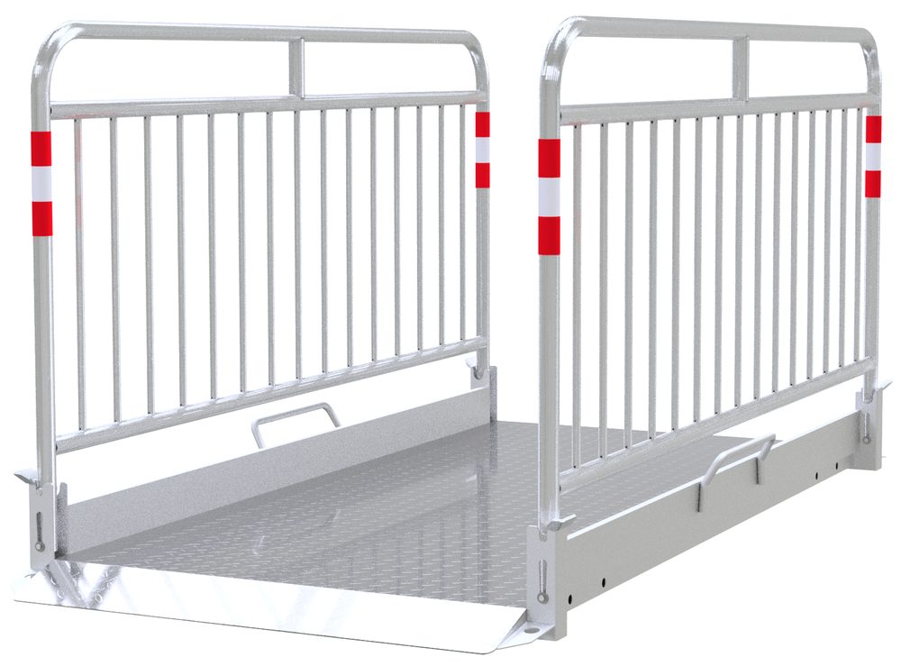 Aluminium schaktbroset med bärhandtag