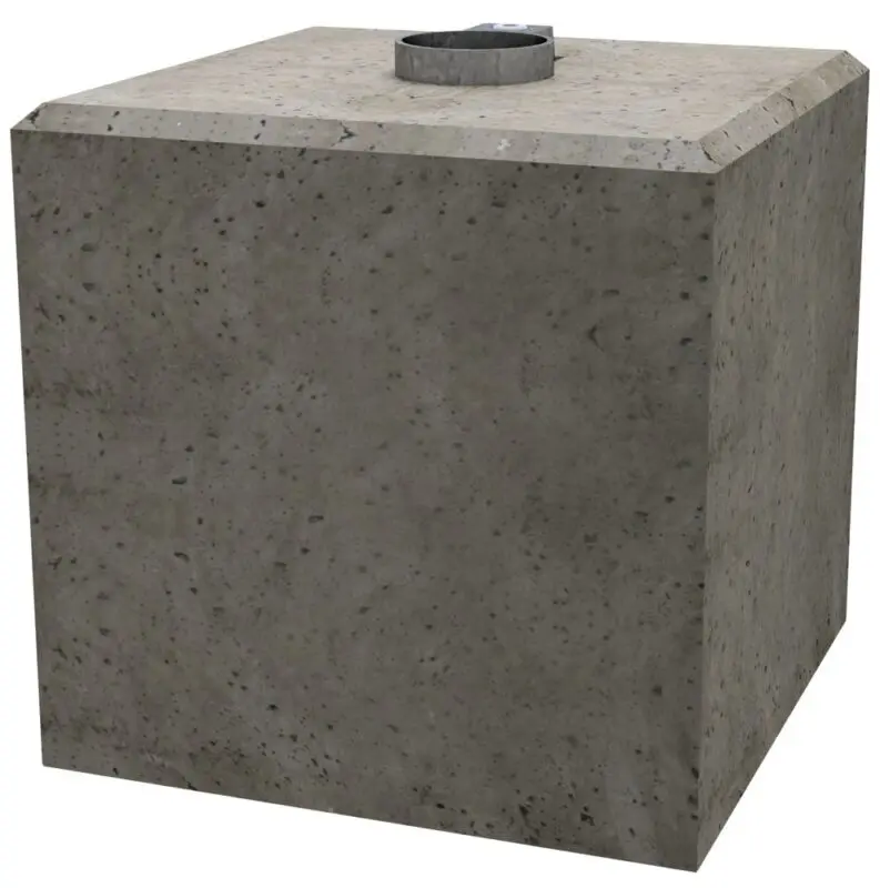 Concrete Foundation for Sign Posts Ø60 mm