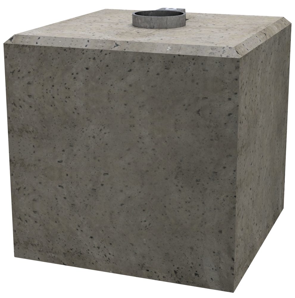 Betonijalusta kylttitolpille Ø60 mm