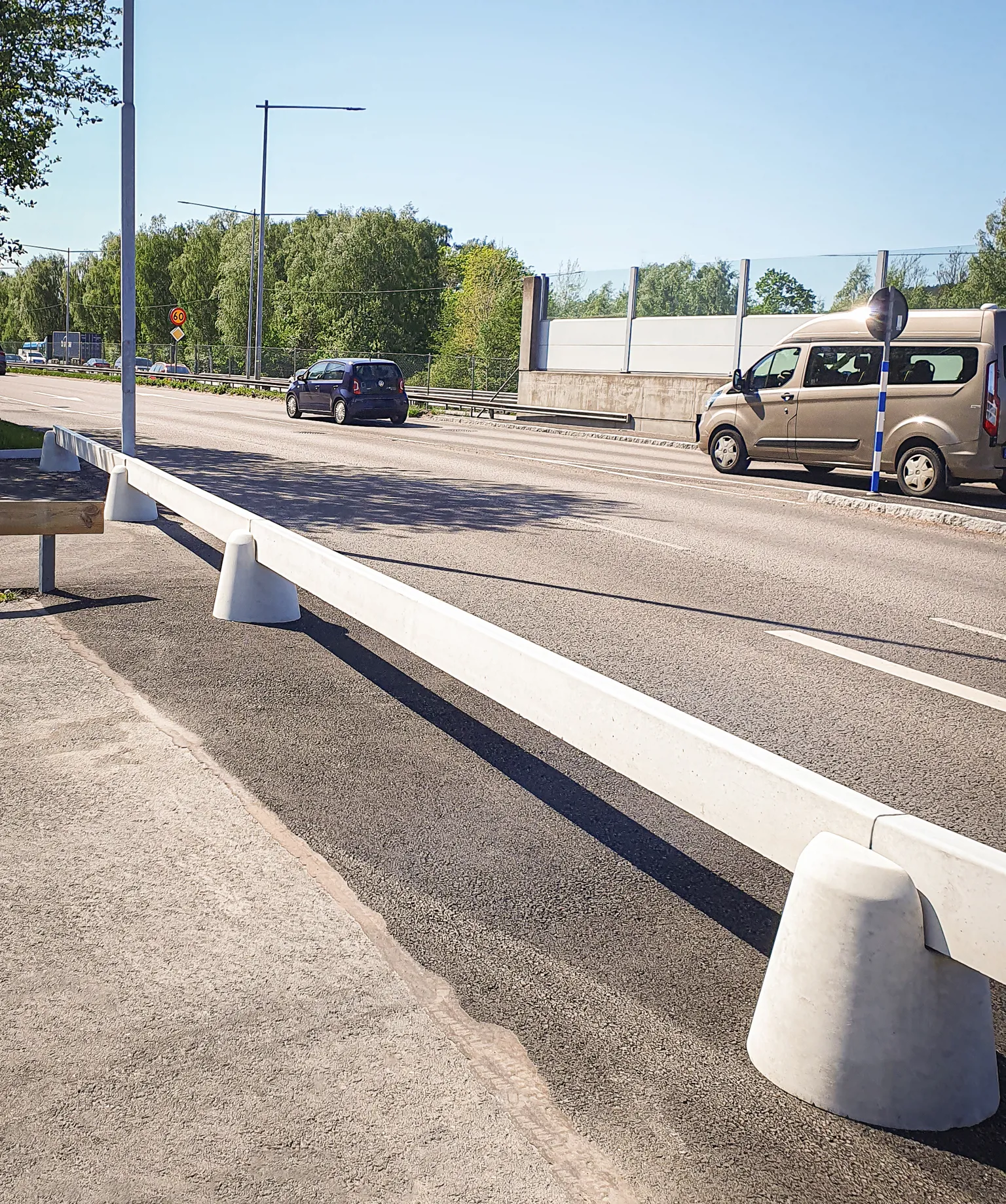 Alternative view of Parkeringsräcke i betong - Trafipark