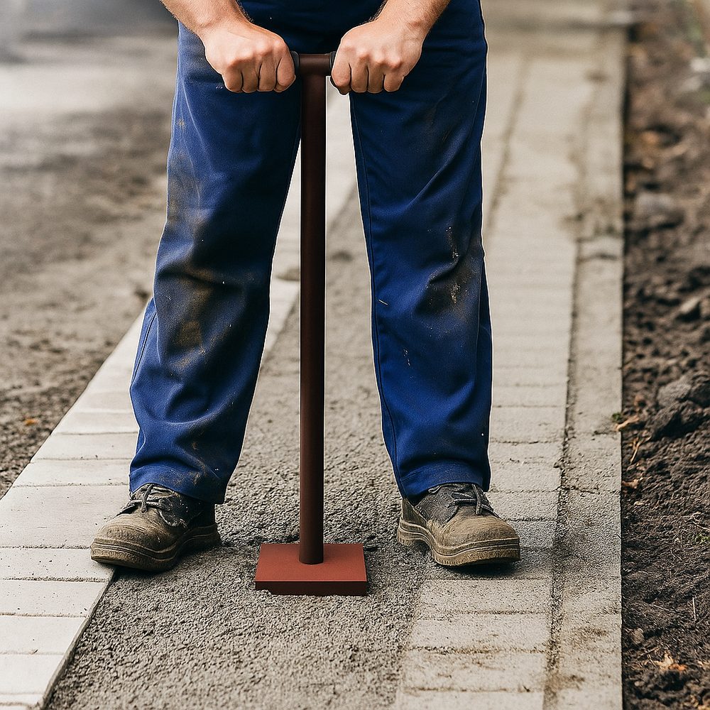 Alternative view of Manual Hand Tamper for Soil/Concrete