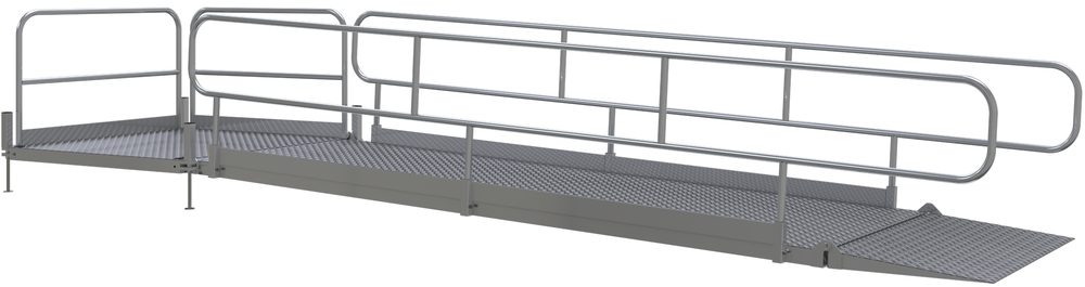Alumiininen esteettömyysluiska - 6.6 metriä - Image 6