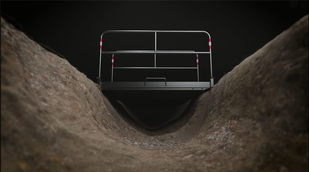 Aluminum Trench Bridge Set with Carrying Handles - Image 9