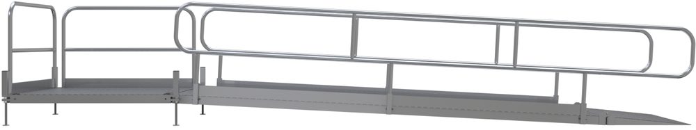 Alumiininen esteettömyysluiska - 6.6 metriä - Image 5