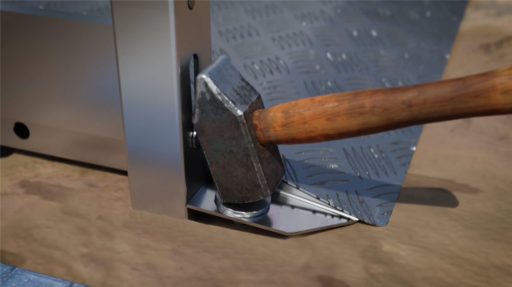 Aluminum Trench Bridge Set with Carrying Handles - Image 8