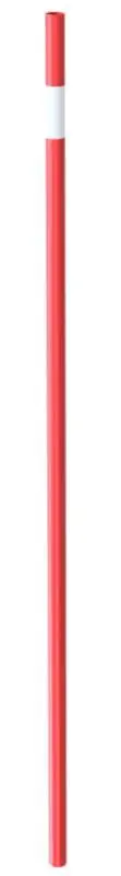 Snow Pole - 1 White Stripe / 10 pcs