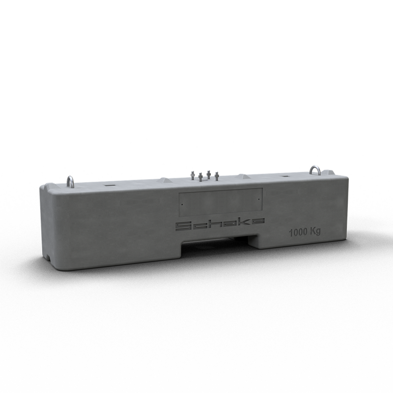 Betonijalusta 1000 kg - 2100 x 500 x 455 mm