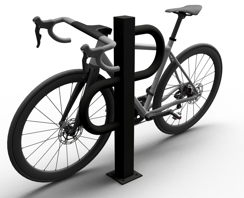 Alternative view of Cykelpollare - 800 mm hög