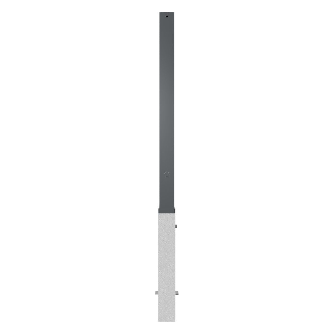Pullerter - 70 x 70 mm - Avtakbar med lås