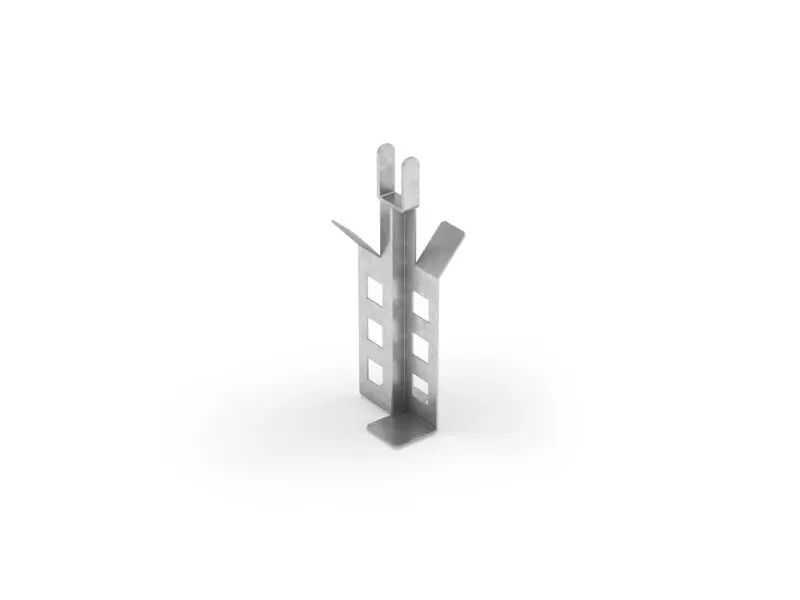 Floor Bracket for Universal Guard Rail - Double 42mm HDG