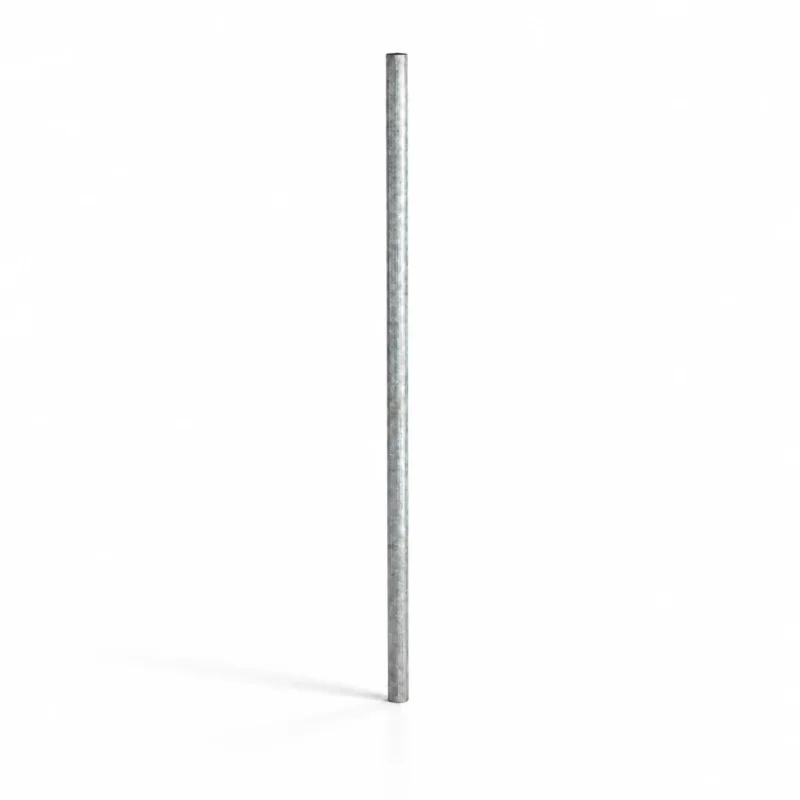 Galvanized Post for Concrete Barrier Block - Incl. Locking Wedge – product image