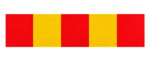 Reflector for concrete barrier block